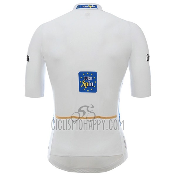 Giro D'italy Cycling Jersey Bib Short 2017 Men Short Sleeve White